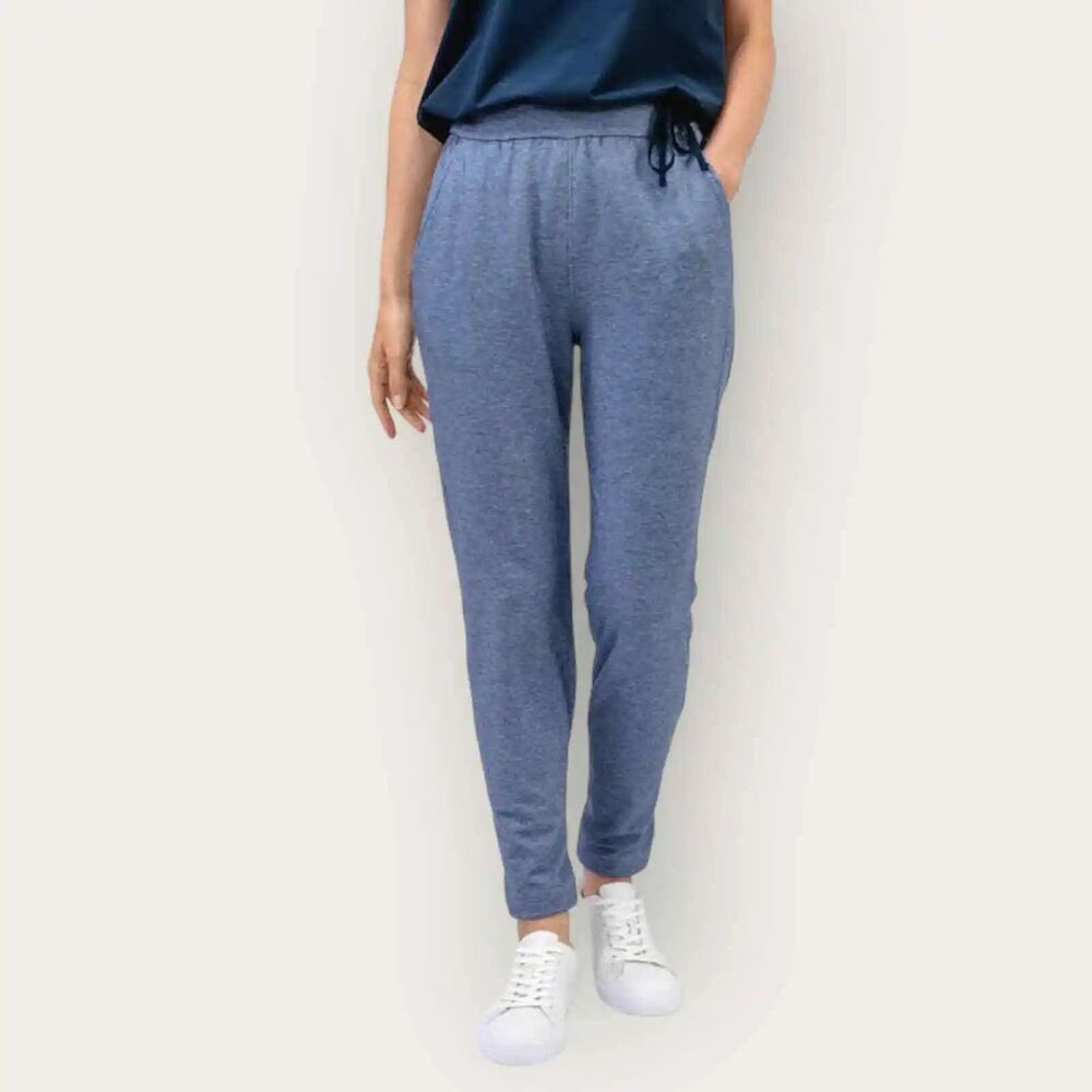 MINISTRY OF SUPPLY Womens Sweatpants Large Blue Pull On Jogger FUSION TERRY
